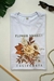T-shirt Flower market california -branco - comprar online