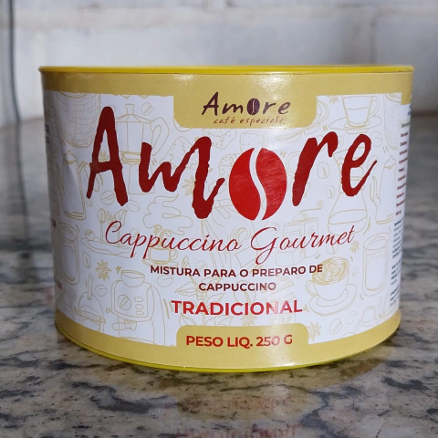CAPPUCCINO GOURMET AMORE LATA 250 G - comprar online