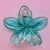 Pinza de flor traslúcida - Sparkling