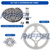 Kit Relação Top YBR 125 [FACTOR] (00-16) 45Z X 14Z C/ CORRENTE O'RING 428HO X 118L na internet