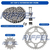 Kit Relação Top FAZER 150 (14-24) / YBR 125i FACTOR (17-24) / FACTOR 150 (16-24) 41Z X 14Z C/ CORR O'RING 428HO X 126L na internet