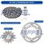 Kit Relação Top NINJA 250R (08-12) / NINJA 300 (13-18) / Z300 (15-19) 42Z X 14Z C/ CORR REMANCHADA O'RING 520HO X 106L na internet
