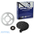 Kit Relação Titanium YS 250 FAZER (18-24) / FZ 250 (18-21) 46Z X 15Z C/ CORRENTE 428H X 136L