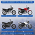Kit Relação Top YBR 125 [FACTOR] (00-16) 45Z X 14Z C/ CORRENTE O'RING 428HO X 118L - comprar online