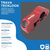 Kit Trava De Manopla Vermelha + Trava De Capacete Tecklock - MOTO SUPPLY - Distribuidora de Moto Peças