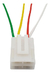 Chicote e Plug Conector Regulador Retificador Titan Bros 125 - Kit c/ 5 unid