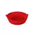 Dobrável Silicone Air Fryer Baking Bandeja Circular, comestível, resistente a - loja online