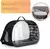 Transparente Dobrável Pet Travel Carrier Bag, portátil Crossbody Bag, respirá