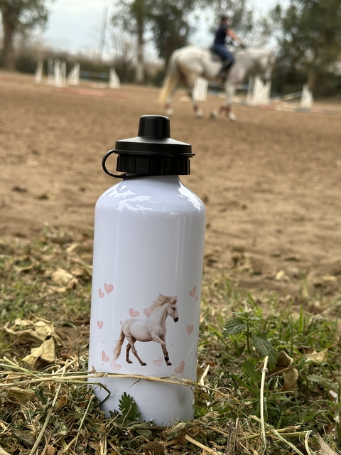 botella deportiva de aluminio