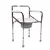 Comodo cromado plegable