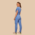 Scrub feminino Eloá azul celeste