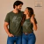 Camiseta Casal Coração Cavalo - loja online
