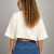Cropped Oversized Liso - comprar online