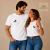 Camiseta Casal Silhoueta Cavalo - comprar online