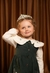 Vestido Infantil Bordados Delicados e Botões Frontais - comprar online