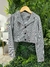 Conjunto de Tweed com Calça Wide Leg e Blazer Curto - loja online