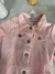 Conjunto Infantil – Vestido de Florzinha Quentinho + Jaqueta Rosa com Botões - loja online