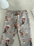 casaco de pelinho com desenho de menina + legging texturizada na internet