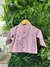 Camisão Infantil Rosa com Botões - comprar online