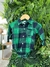 Body Camisa Xadrez Verde e Preto - comprar online