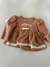 Conjunto Infantil Floral com Blusa de Ribana e Calça Off-White - comprar online