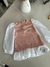 Conjunto Infantil Feminino Rosa com Blusa e Legging - loja online