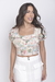 Blusa Cropped Flores by Lacvert - loja online