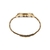 Relógio Masculino Aço Visor Texturizado Dourado na internet