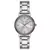 Relógio Feminino Prata Vidro Facetado - comprar online