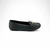 Mocassim Modare Preto Dourado