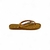 Chinelo Gata de Salto Bronze Pedras