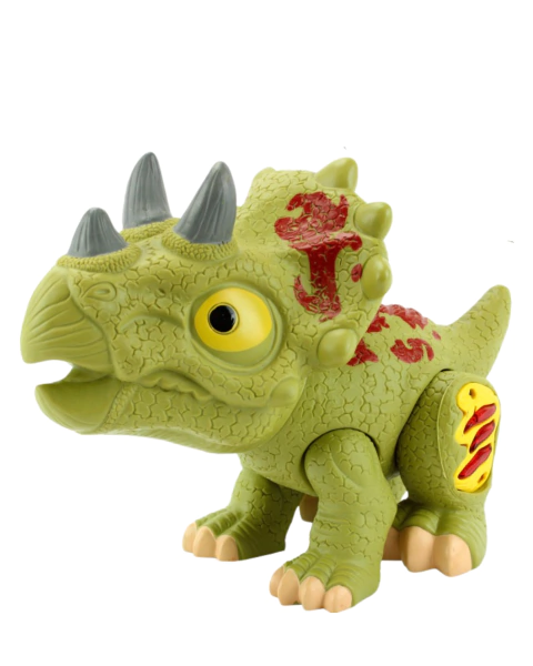 Triceratops Grande Dino Feroz com Som e Luz - comprar online
