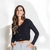 Camisa Feminina Manga Longa Rovitex - comprar online