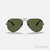 Aviator - Polarizado - Plateado/Verde - comprar online