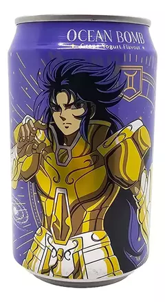 Ocean Bomb Gaseosa Sabor Uva Caballeros Del Zodiaco (330ml)