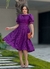 Vestido Evasê Rendado