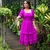Vestido Elegante com Detalhes em Guipir na internet