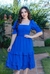 Vestido Elegante com Detalhes em Guipir - Estilo Top
