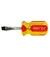 Destornillador Plano Magnético Extra Corto Stanley PRO 1/4"x 1 1/2" (6mm x 38 mm)