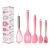 Maquina de cozinha de silicone, conjunto de 5 peças acessórios de cozinha