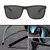 1/2 óculos de sol masculino polarizado feminino uv400 óculos de sol óculos de - comprar online