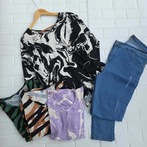 Remera Lanilla Violetta