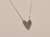 COB700 - COLLAR CORAZÓN PLANO