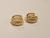 AD414 - AROS ARGOLLA REDONDEADA CALADA Y STRASS - comprar online