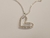 COB722 - COLLAR CORAZÓN STRASS COLGANTE - comprar online