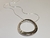 COB714 - COLLAR CADENA CIRCULO HUECO GRANDE