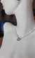 COB717 - COLLAR PIEDRA CRISTAL REDONDO en internet