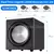 Alto-falante Super Subwoofer de Alta Potência, Ativo, HiFi, De Madeira, Alta Fi - comprar online