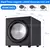 Alto-falante Super Subwoofer de Alta Potência, Ativo, HiFi, De Madeira, Alta Fi na internet