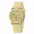 2023 Nova Marca de Moda de Luxo Relógio das Mulheres Silicone Strap Quartz Rel?